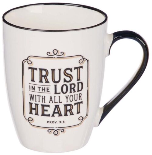 1220000137523 Trust In The LORD Ceramic Proverbs 3:5