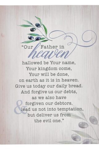 6006937144460 Our Father In Heaven (Plaque)