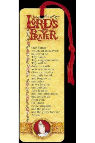 603799160353 Lords Prayer Tassel Bookmark