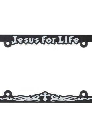 603799278867 Jesus For Life License Frame