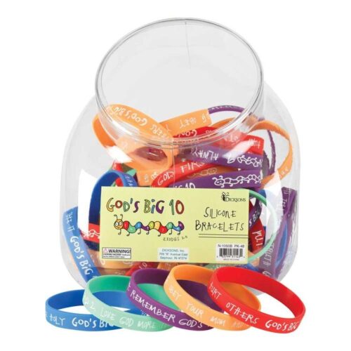 603799311434 Gods Big 10 Silicone (Bracelet/Wristband)