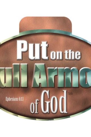 603799527644 Put On The Full Armor Of God Holograph (Bumper Sticker)