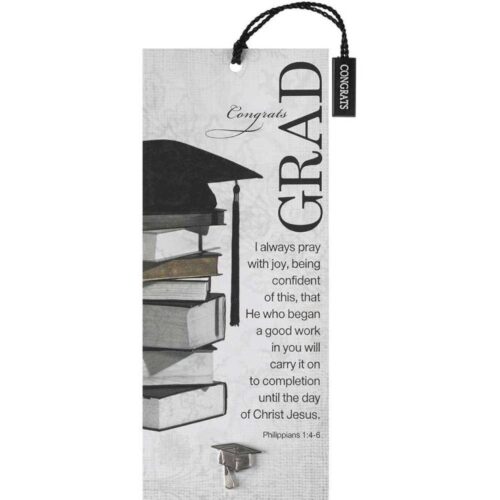 603799540056 Congrats Grad Tassel Bookmark