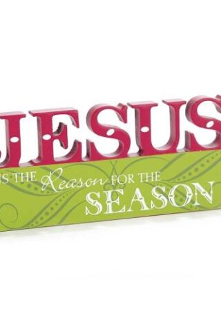 603799545044 Jesus Is The Reason For The Season (Plaque)