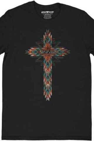 612978596791 Grace And Truth Southwestern Cross (Medium T-Shirt)