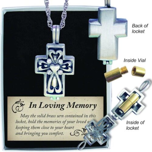 785525279635 Memorial Cross Memorial Locket