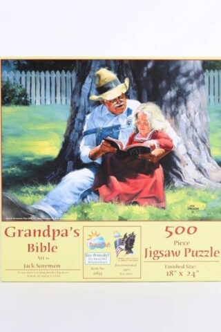 788200601448 Grandpas Bible 500 Piece (Puzzle)