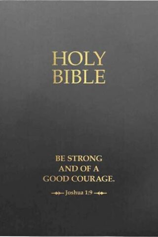 9798887692005 Sword Bible Large Print Be Strong And Courageous Life Verse Edition