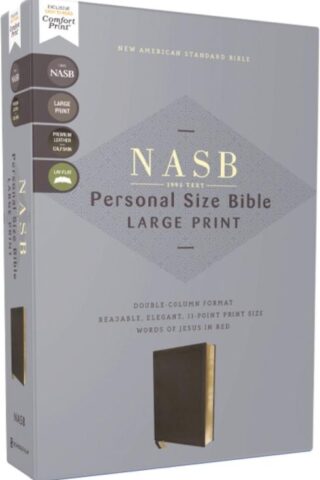 9780310465997 Personal Size Bible Large Print 1995 Text Comfort Print