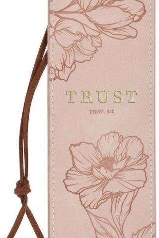 1220000720121 Premium Vegan Leather Encouraging Scripture Bookmark for Women: Trust in the Lor