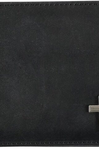 6006937157712 Genuine Premium Full Grain Leather RFID Blocking Silver Engraved Cross Wallet fo