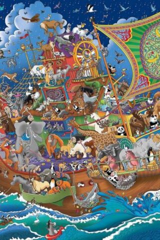 091683705528 Noahs Ark Adventure Jigsaw 400 Piece (Puzzle)