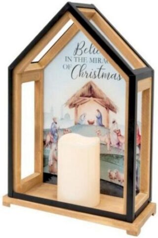 096069789468 Miracle Of Christmas Lantern LED