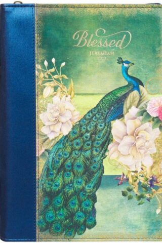 1220000322691 Vegan Leather Fashion Floral Bible Cover for Women: Strength & Dignity - Proverb