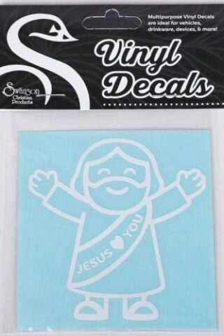 788200801954 Jesus Loves You Decal