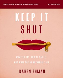 9780310146841 Keep It Shut Bible Study Guide Plus Streaming Video (Student/Study Guide)