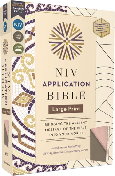 9780310465348 Application Bible Large Print Comfort Print