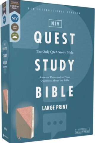 9780310465836 Quest Study Bible Large Print Comfort Print