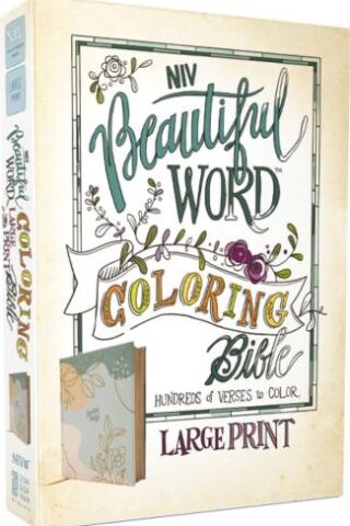 9780310467069 Beautiful Word Coloring Bible Large Print Edition