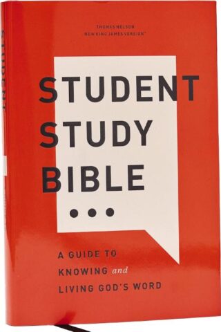 9781400340231 Student Study Bible Comfort Print