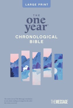 9781641588317 1 Year Chronological Bible The Message Large Print Thinline Edition