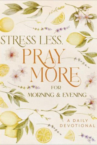 9798891511521 Stress Less Pray More For Morning And Evening