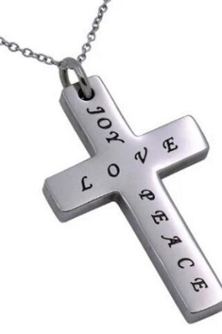 291603522239 Girls Simplicity Cross Love Joy Peace