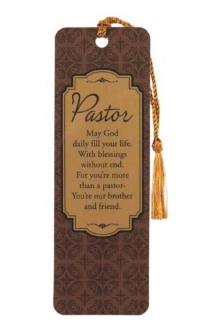 603799223720 Pastor Tassel Bookmark
