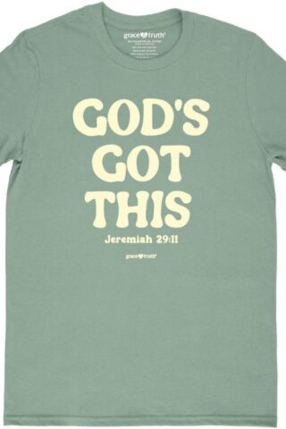 612978656891 Grace And Truth Gods Got This (Small T-Shirt)