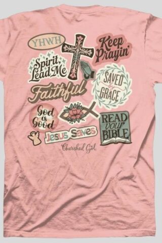 612978662113 Cherished Girl Stickers (XL T-Shirt)