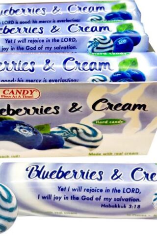 641520044442 Blueberries And Cream Hard Candy Roll