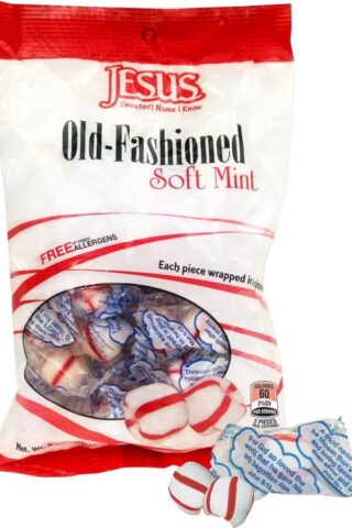641520088057 Old Fashion Soft Peppermint Candy Bag 28 Pieces