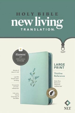 9781496490018 Large Print Thinline Reference Bible Filament Enabled Edition
